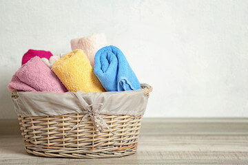 cuidados necessários com toalhas
